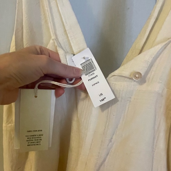 NEVER WORN SALE: Aritzia Beige Mini dress - Picture 3 of 3